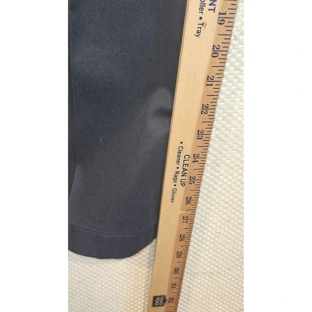 LL Bean Mens Double L Chino Comfort Waist Navy Blue Pants 34x29 245698 NEW